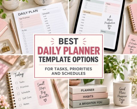 12 Best Daily Planner Template Options for Tasks, Priorities and Schedules