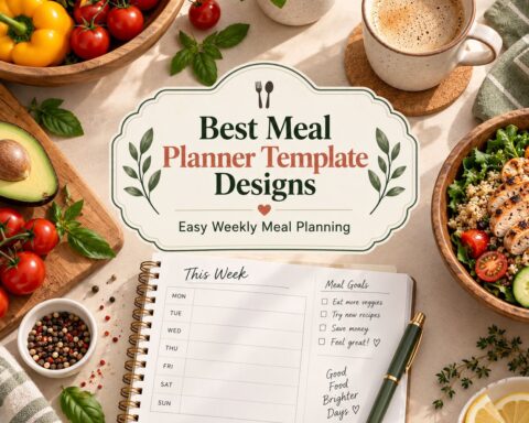 12 Best Meal Planner Template Designs for Easy Weekly Meal Planning
