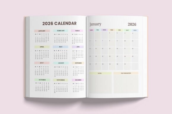 2026 teacher planner templates showing calendar and monthly planning pages for lessons and classroom routines