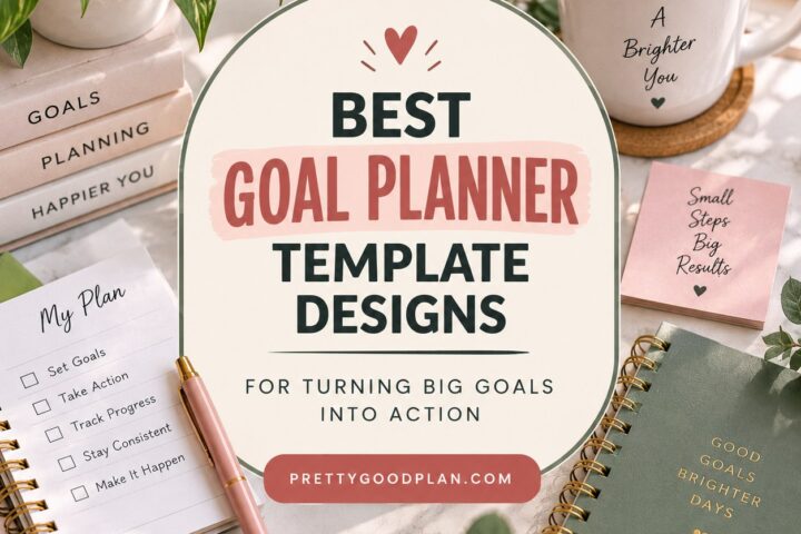 Best Goal Planner Template Designs for Turning Big Goals Into Action
