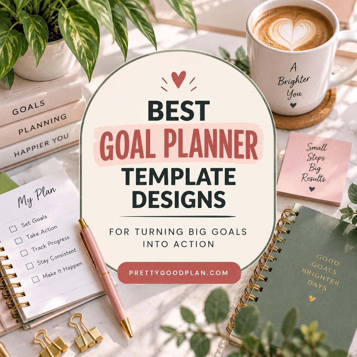 Best Goal Planner Template Designs for Turning Big Goals Into Action