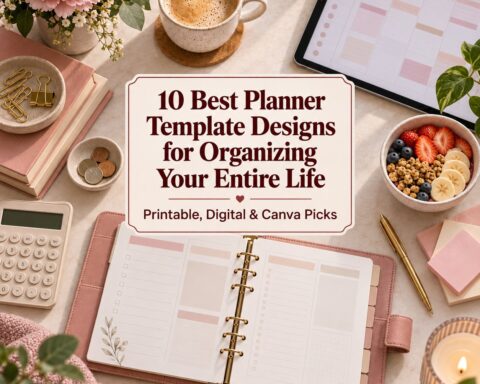 10 Best Planner Templates Designs for Organizing Your Entire Life