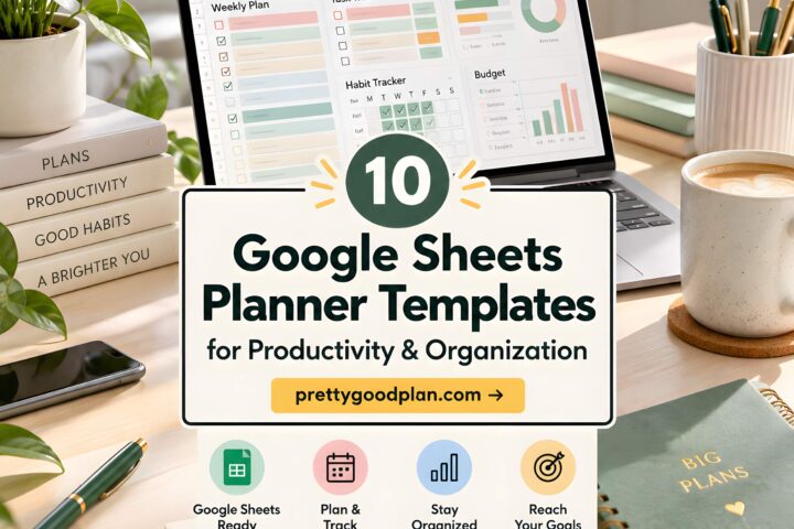 10 Best Google Sheets Planner Templates for Productivity & Organization