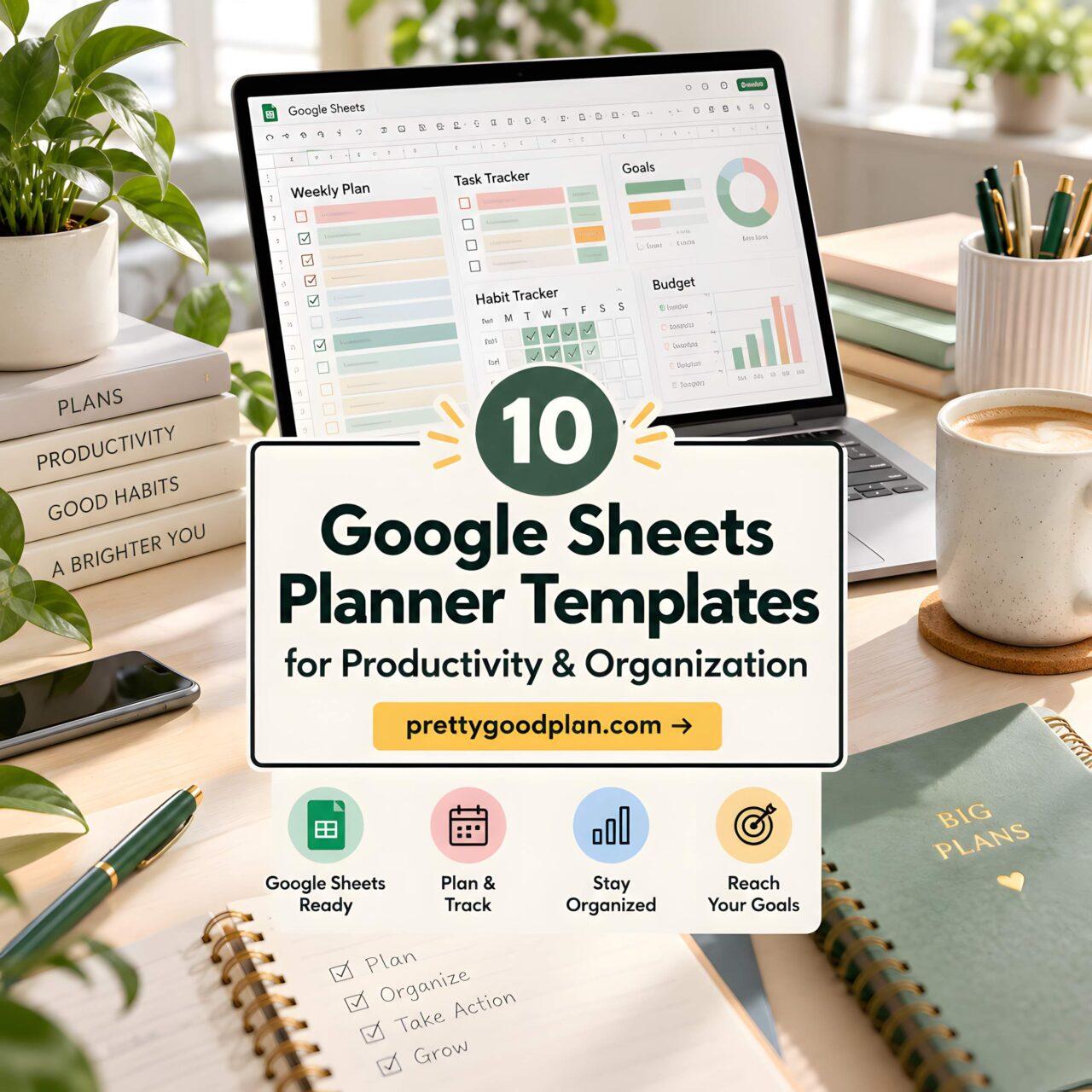 10 Best Google Sheets Planner Templates for Productivity & Organization